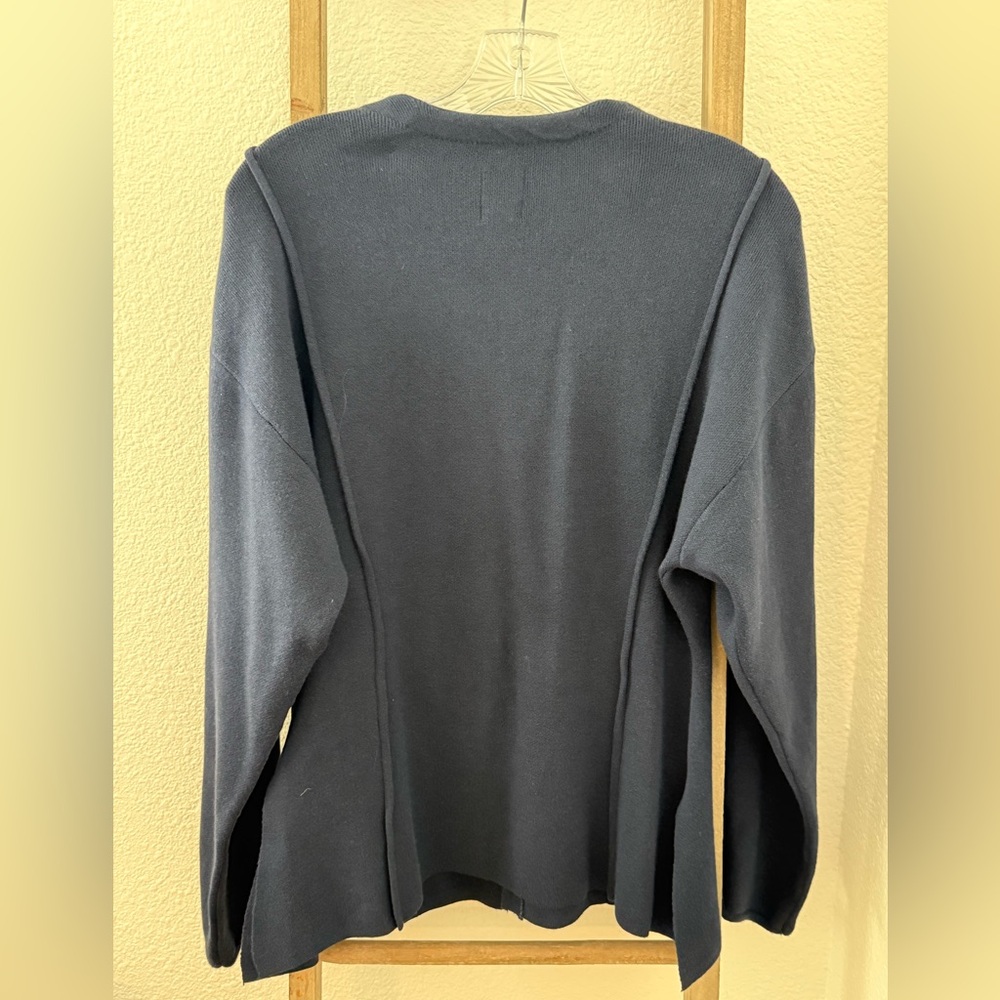 NWOT Maeve by Anthropologie Navy Sweater - Picture 7 of 9